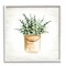 Stupell Industries Rustic Eucalyptus Planter Framed Giclee Art